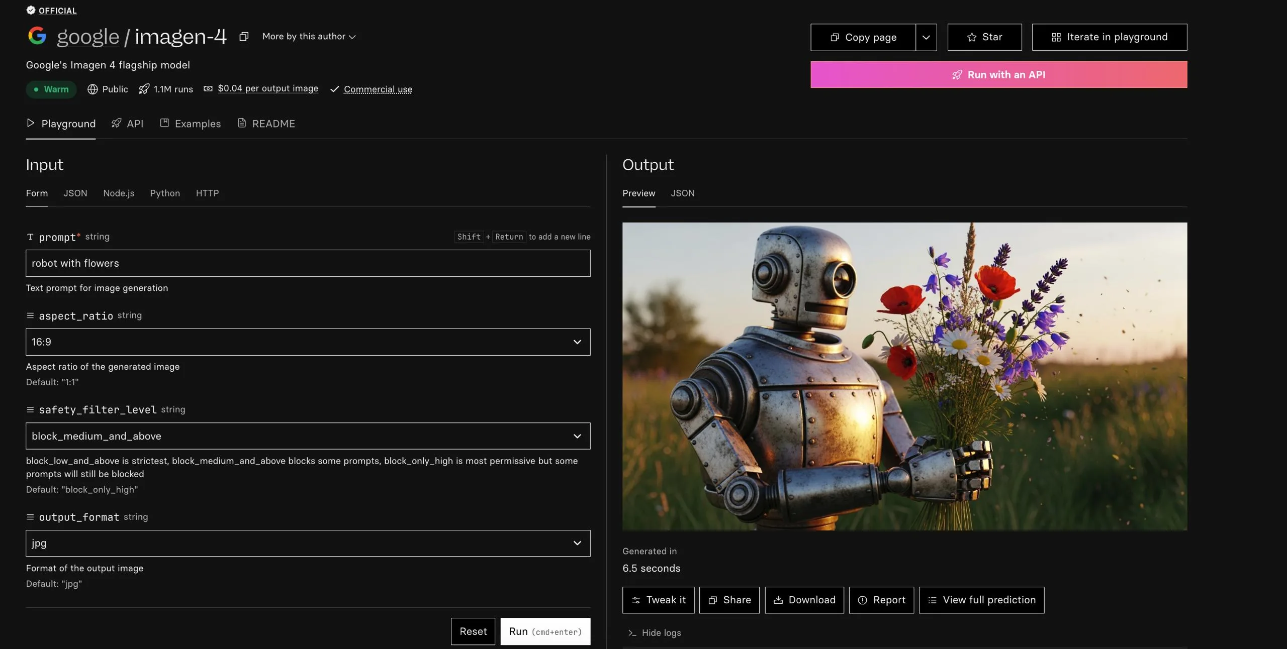 Replicate: платформа для тестування AI-моделей через API та веб-інтерфейс