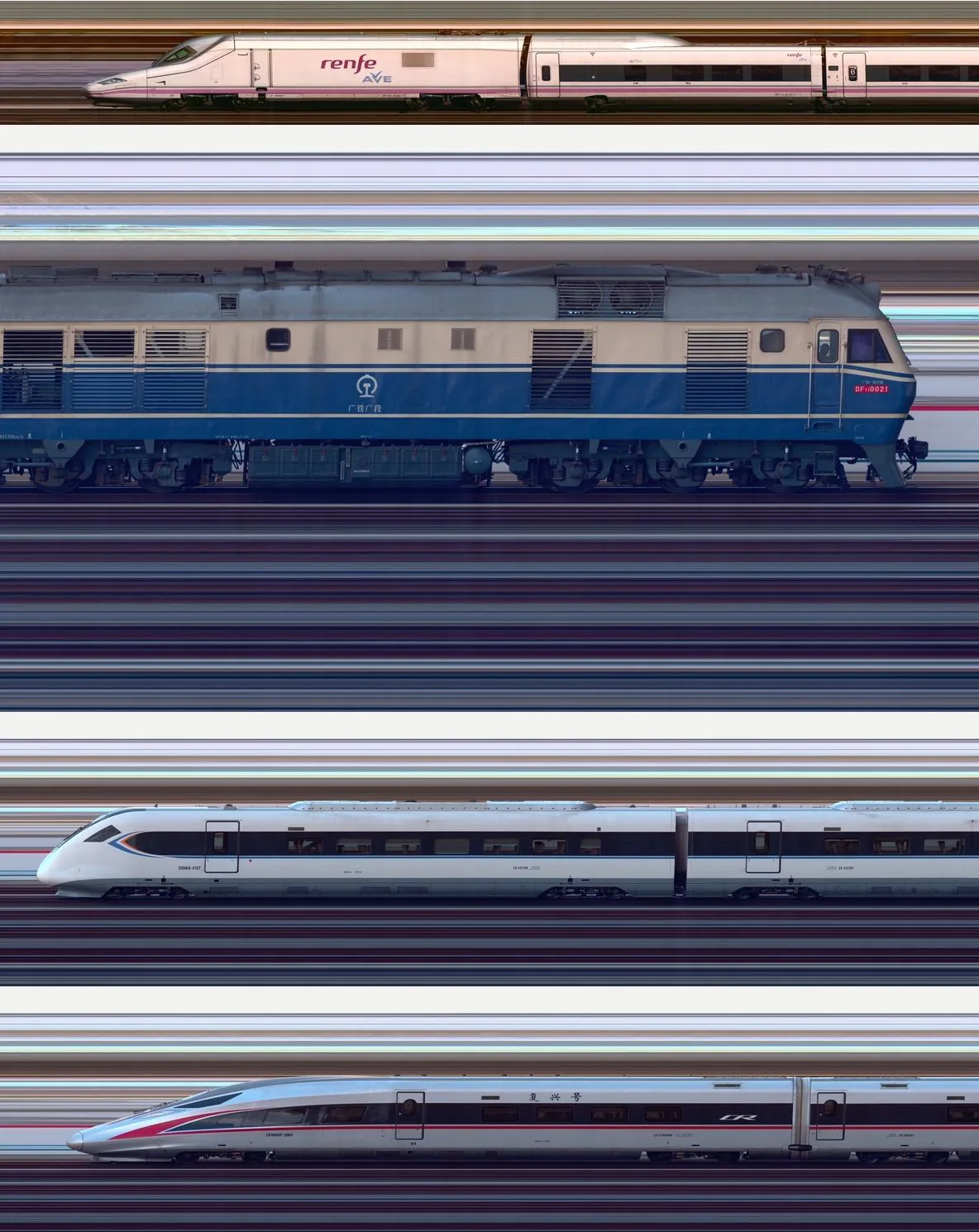 Line scan фотографія потягів на швидкості 350+ км/год: техніка та обробка