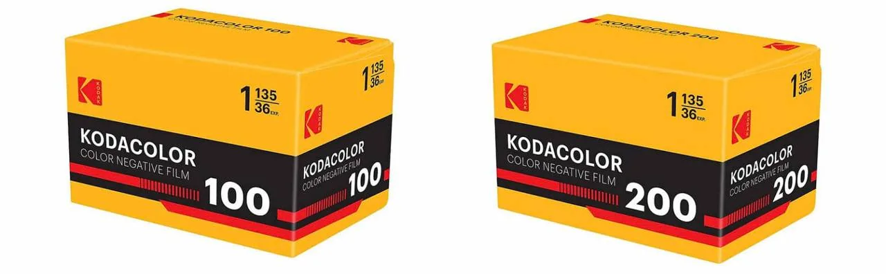 Kodak повертає Kodacolor 100 і 200: нова 35мм плівка у 2025 році
