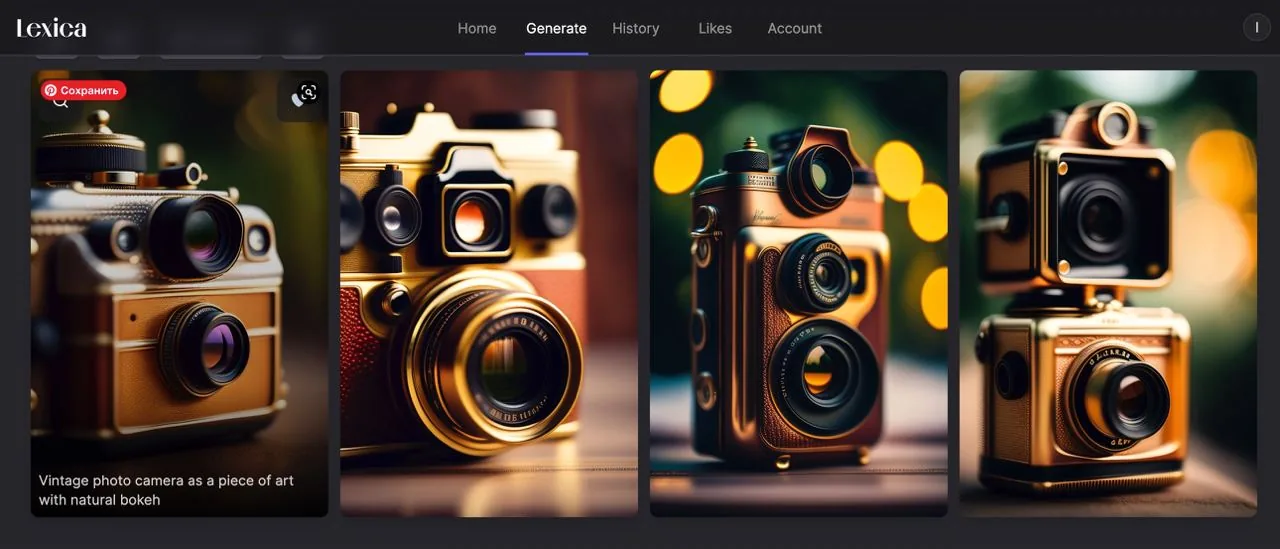 Lexica.art: пошук зображень Stable Diffusion та перегляд промптів — text-to-image галерея