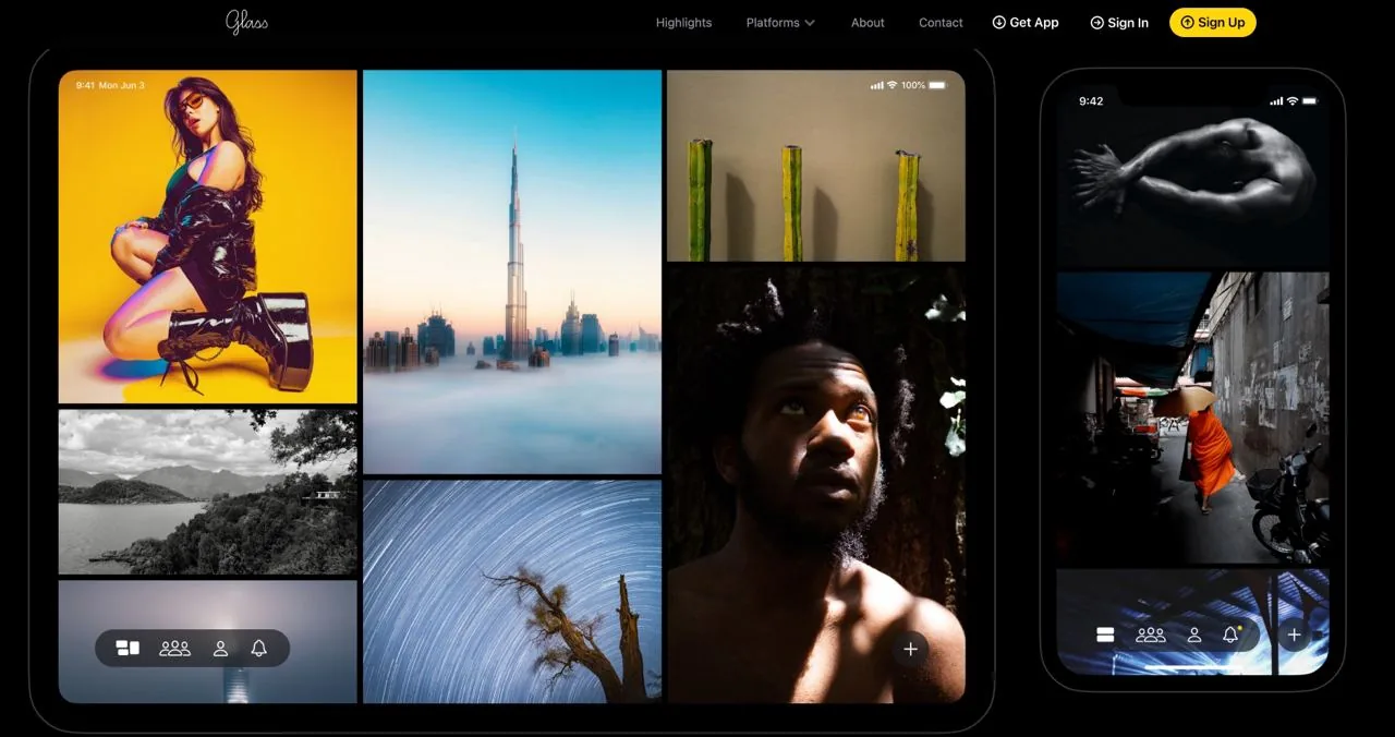 Glass app: нова соціальна мережа для фотографів — що це і чим відрізняється від 500px